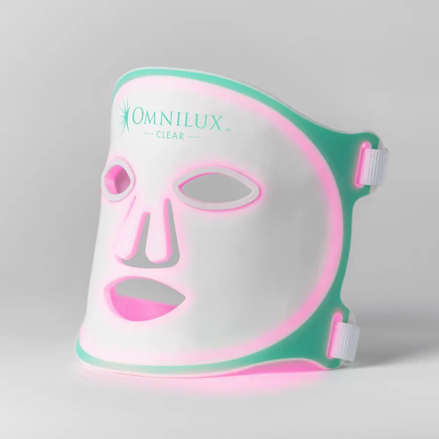 Omnilux Clear LED Mask Before/After